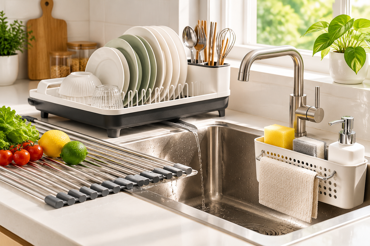 Sink & Dish Drying