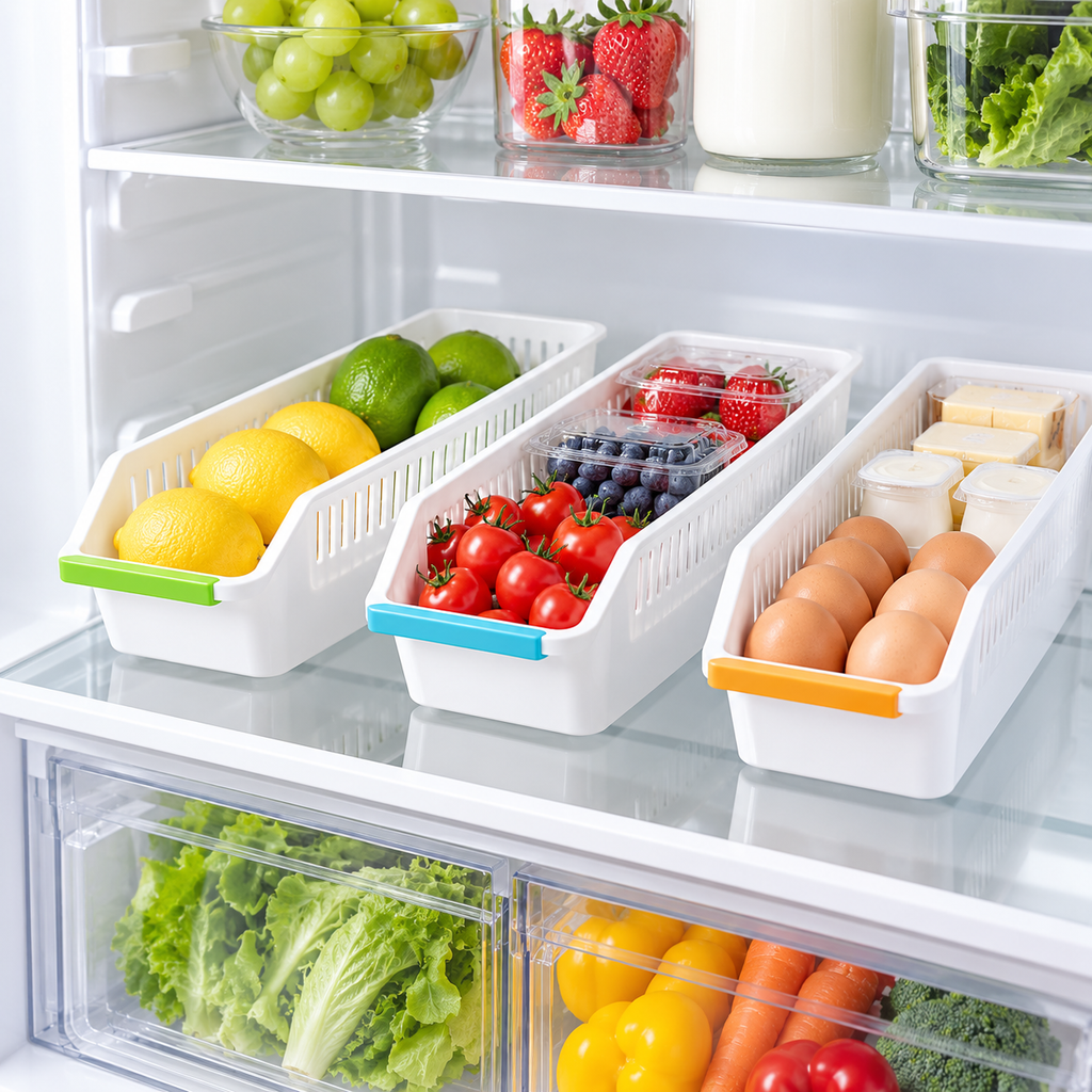 Refrigerator Storage Space Organizer