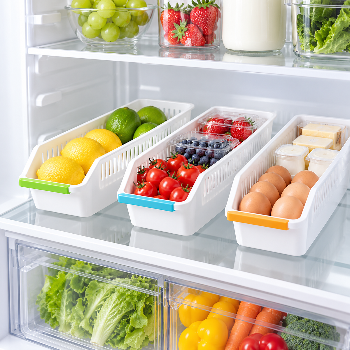 Refrigerator Storage Space Organizer