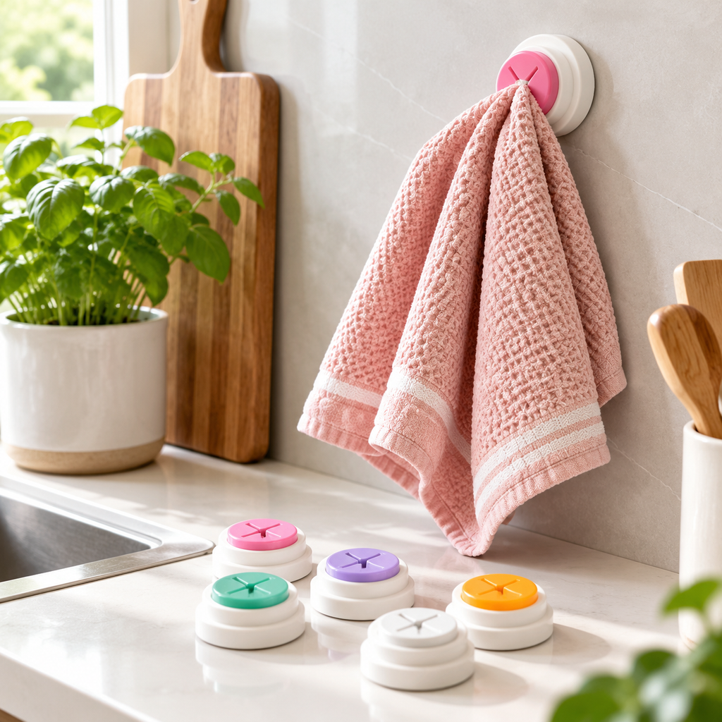 Kitchen Towel Storage Clips