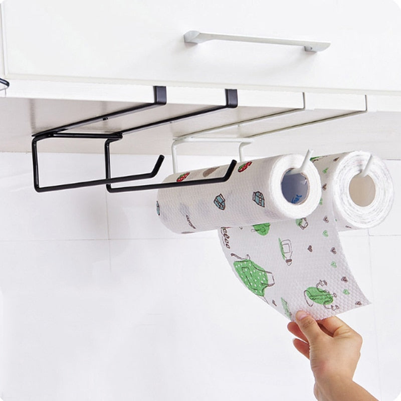 Metal Paper and Towel Holder Rack