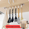 Six-Hook Cabinet Organizer
