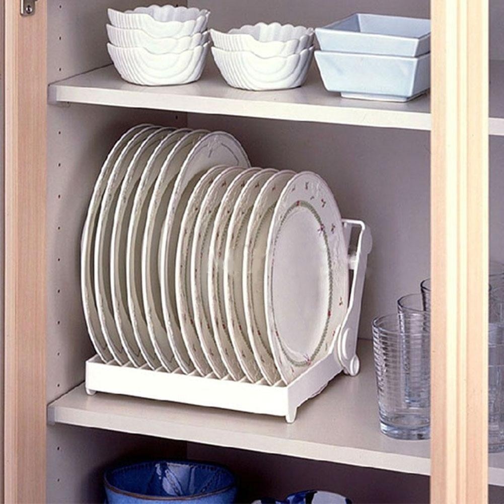 Foldable Plate Drying Rack